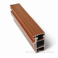 wood grain aluminum profile